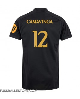 Günstige Real Madrid Eduardo Camavinga #12 3rd trikot 2023-24 Kurzarm